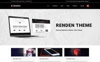Renden eShop theme preview