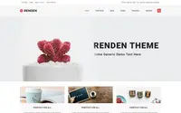 Renden iMagazine theme preview