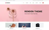 Renden Shop theme preview