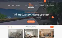 Resort Vacation theme preview