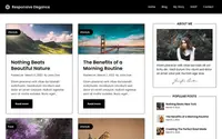 Responsive Elegance theme preview