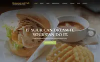 Restaurant and Cafe theme preview
