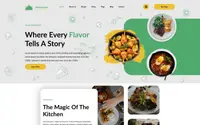 Restaurant Culinary theme preview