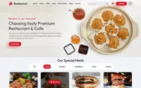 Restaurant Food Delivery theme preview