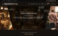 Restaurant WDA theme preview