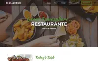 Restaurante theme preview