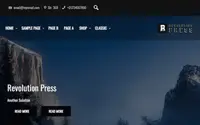 Revolution Press theme preview