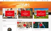Revolution Video Vlog theme preview