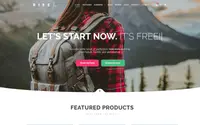 Rife Free theme preview