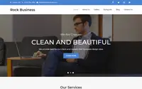 Rock Business theme preview