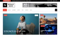 Royale News theme preview