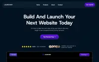 SaaS Startup theme preview