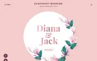 Scapeshot Wedding theme preview