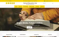 School Education Lite theme preview