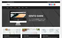 Sento Dark theme preview