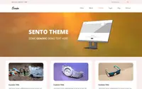 Sento Shop theme preview