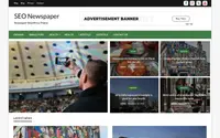 Seo Newspaper theme preview