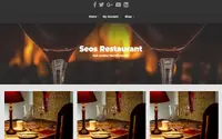 SEOS Restaurant theme preview