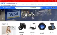 Shop WooCommerce theme preview