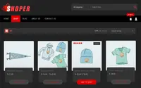Shoper Dark theme preview