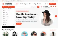 Shopire theme preview
