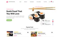 Shushi Cafeteria theme preview