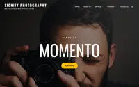 Signify Photography theme preview