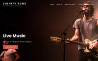 Signify Tune theme preview