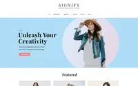 Signify theme preview