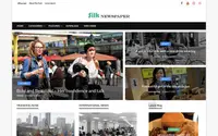 Silk Newspaper theme preview