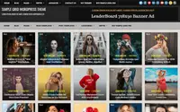 Simple Grid theme preview