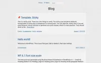 SimpleHomepage theme preview
