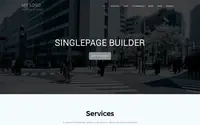 Singlepage Builder theme preview