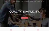 SiteOrigin Corp theme preview