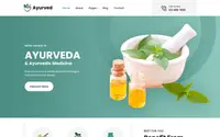 SKT Ayurveda theme preview