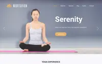 SKT Meditation theme preview