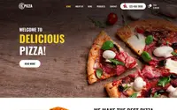 SKT Pizzeria theme preview