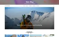Slick Blog theme preview