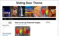 Sliding Door theme preview