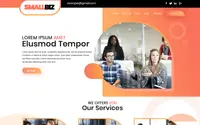 Smallbiz Startup theme preview