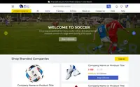 Soccer Sports theme preview