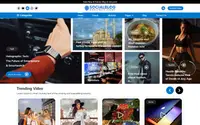 Social Blog theme preview