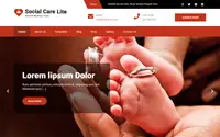 Social Care Lite theme preview