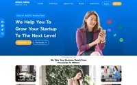 Social Media Marketing theme preview