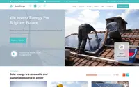 Solar Energy Engine theme preview