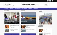 Sole Newspapers theme preview