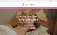 Spa Center theme preview