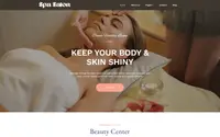 Spa Salon Elementor theme preview