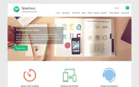 Spacious theme preview