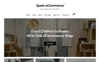 Spark eCommerce theme preview